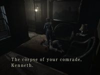 une photo d'Ã©cran de Resident Evil Rebirth sur Nintendo Gamecube